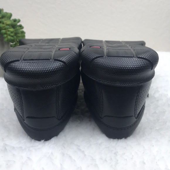 Ecco Blk Leather MaryJanes SZ 40/9-9.5 - Picture 7 of 8